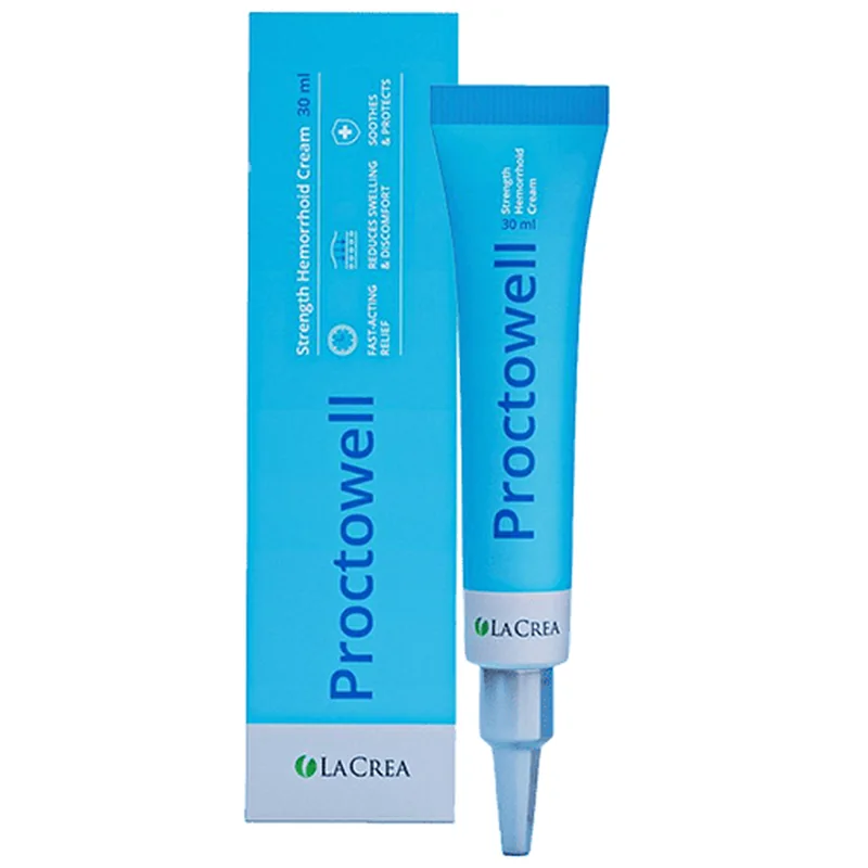 Proctowell gel i krema: cijena, sastojci, primjena i ljekarna Proctowell